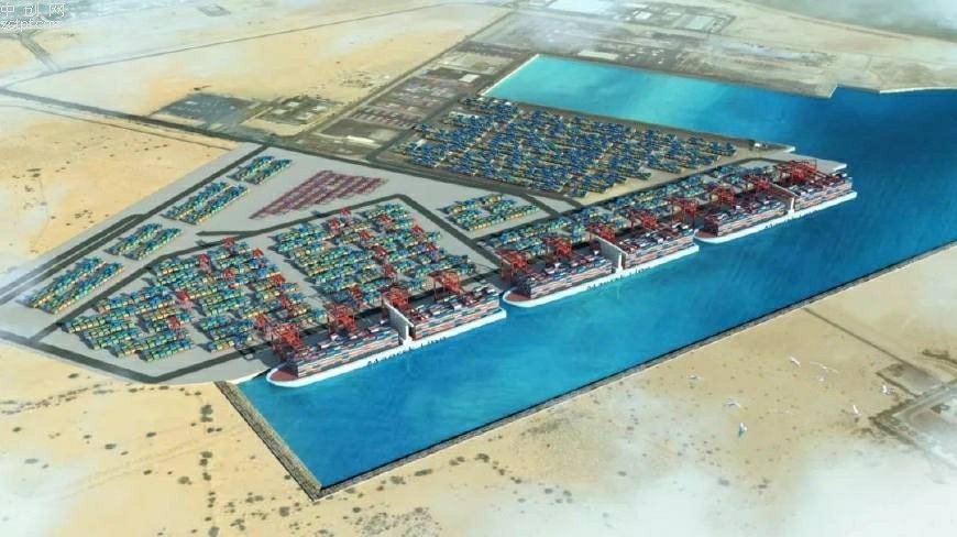 潜江经济开发区埃及苏赫纳第二集装箱码头项目